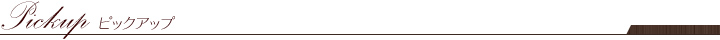 ピックアップ