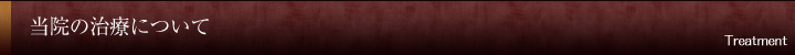 当院の治療について